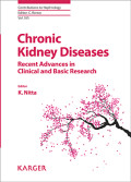 Chronic Kidney Diseases Recent Advance In Clinical And Basic Research