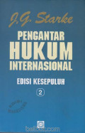 PENGANTAR HUKUM INTERNASIONAL Edisi Kesepuluh 2