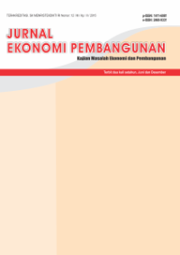 Jurnal Ekonomi Pembangunan ; Vol 23, No 2 (2022)