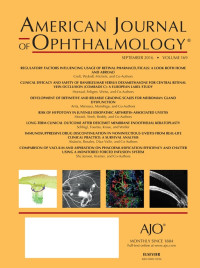 American Journal Of Ophthalmology ; Volume 216 Pages A1-A18, 1-190