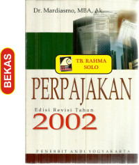 PERPAJAKAN EDISI REVISI TAHUN 2002