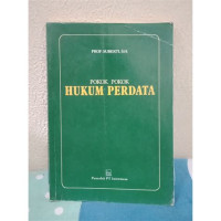 Pokok-pokok Hukum Perdata