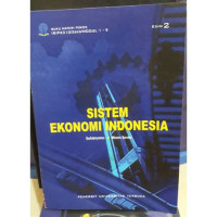 SISTEM EKONOMI INDONESIA