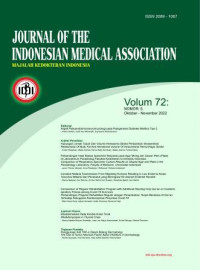 The Journal of the Indonesia Medicine Association; Vol 72 No 5 (2022)