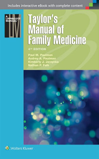 Taylor's manual of family medicine ed. 4