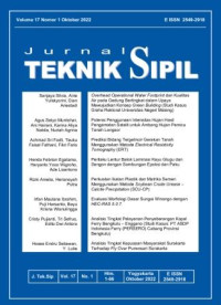 Jurnal Teknik Sipil ; Volume 17 No 1 2022